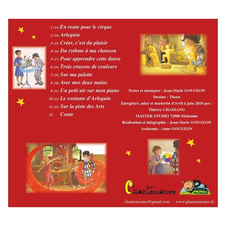 CD Sur la piste des Arts