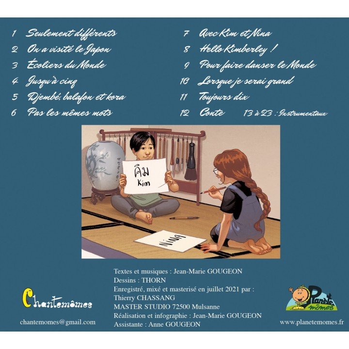CD Kim et Nina, tout un voyage pour se comprendre